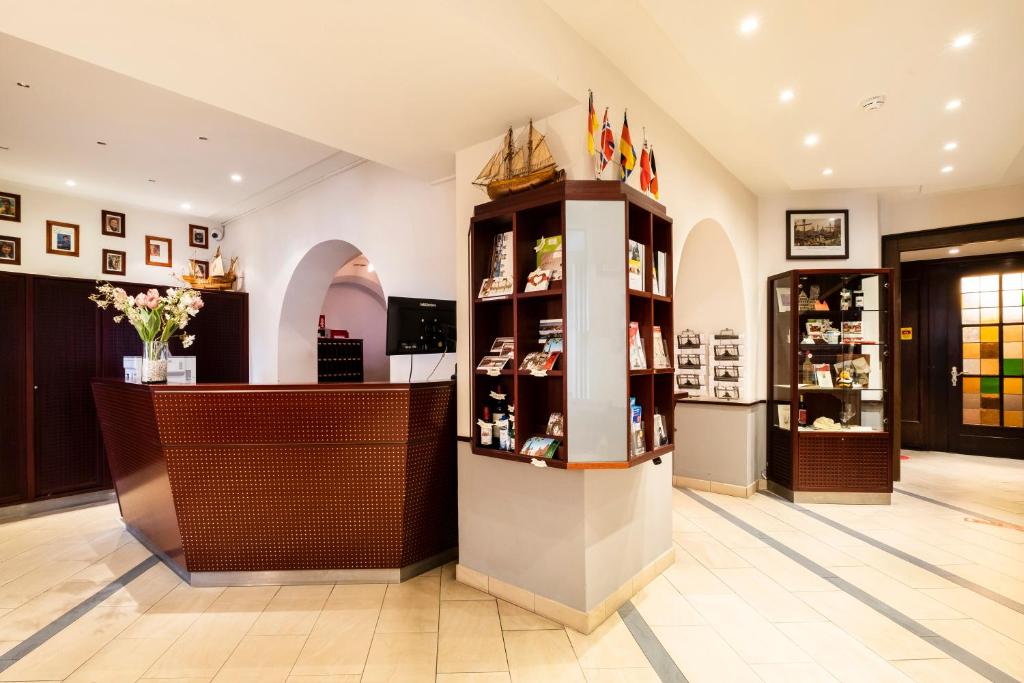 Lobby, Hotel Jensen in Lubeck