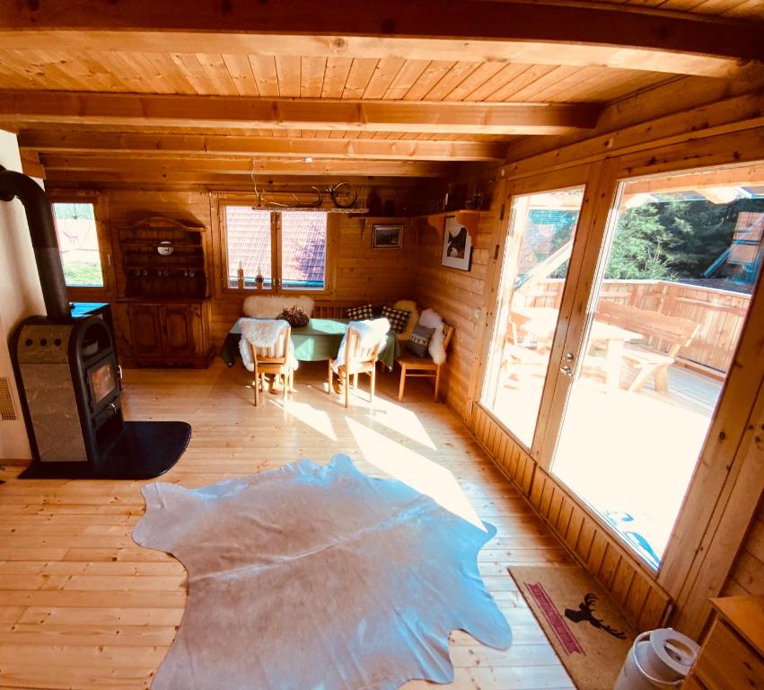 Zirbitz Hütte am Waldrand - Sauna, Kamin, Feuerstelle, Ausblick - 5