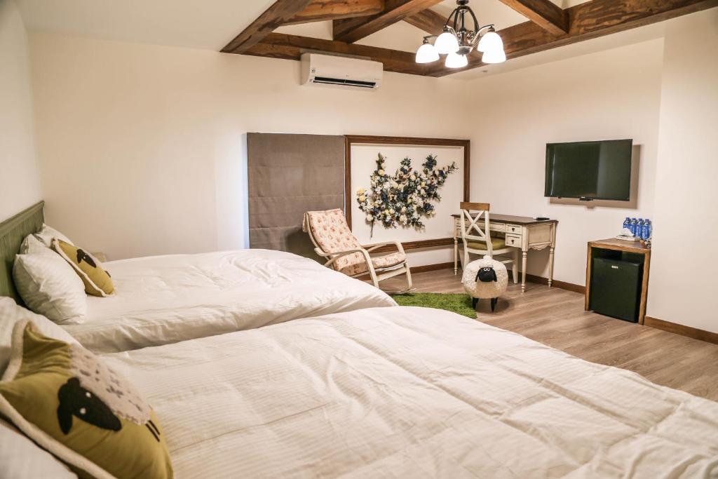 마공 시티의 아파트먼트 침실 개 프라이빗 욕실 개 호텔 이미지 1