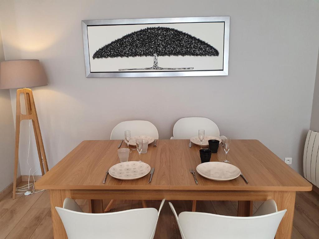 GRAND T3 70m2 ,COSY TOUT CONFORT ,2 CHAMBRES, 6 PERSONNES ,PARKING PRIVÉ SÉCURISÉ - 5