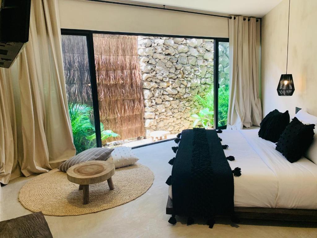 Tulum Boho beautiful Apt special fee for Bardo daypass, Tulum