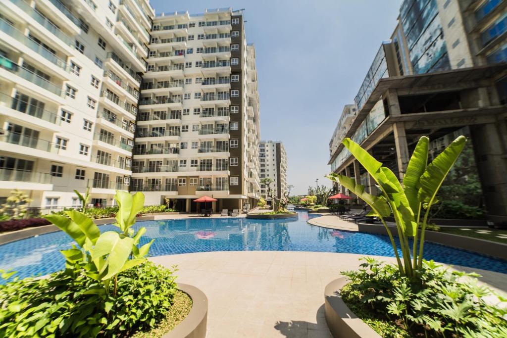 Simply Homey 2BR Apartment at Gateway Pasteur By Travelio