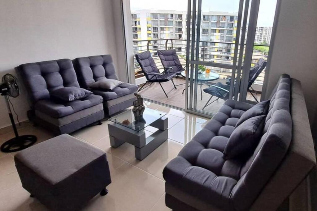 Hermoso apt con BBQ en balcon y Vista a la piscina - 5