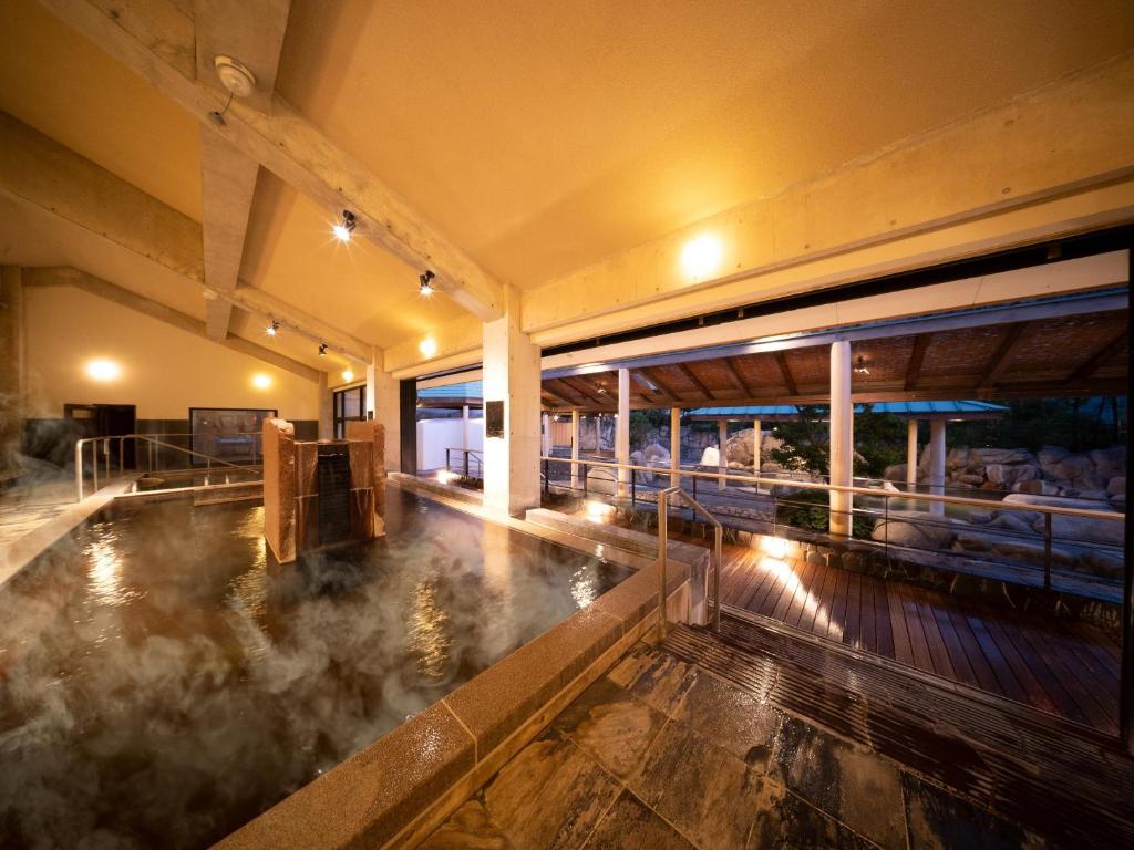 쥬라식 스파 &리조트 쿠츠로기노 야도 주라쿠의 깔끔한 객실 모습