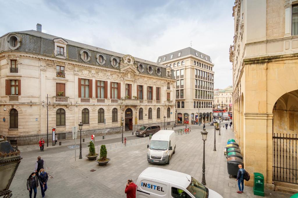 Paseo del Arenal en el Casco Viejo 전경