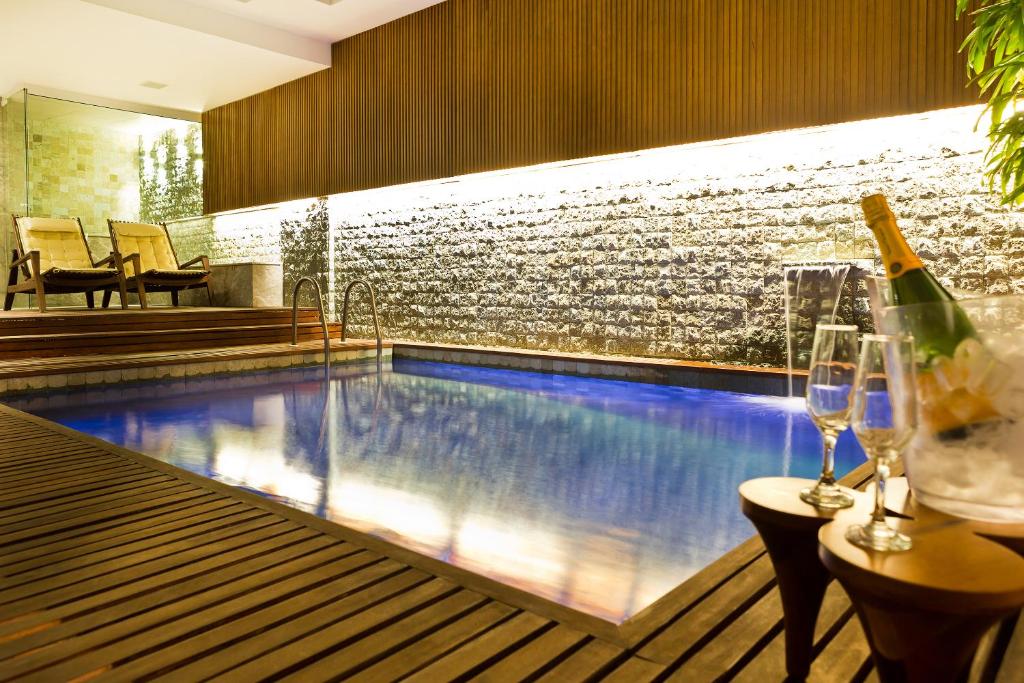 Swimming pool, Ritz Leblon in Rio De Janeiro