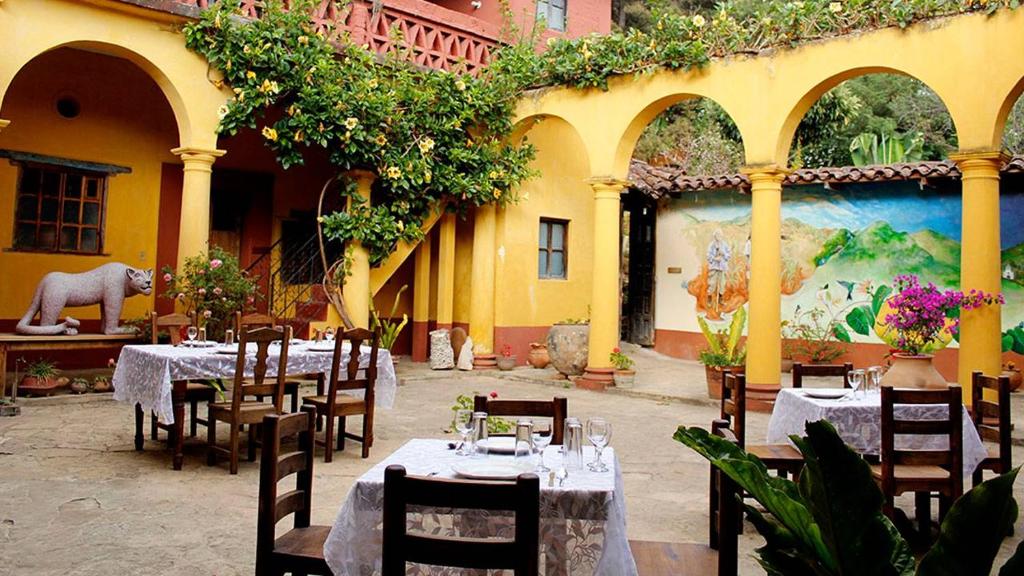 Restaurant, Hotel Na Bolom in San Cristobal De Las Casas