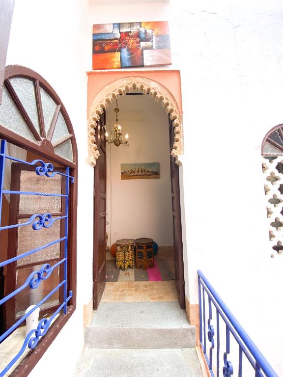Entrance, Riad Jbara in Rabat