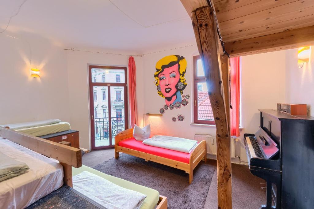 Bed in 6-Bed Dormitory Room