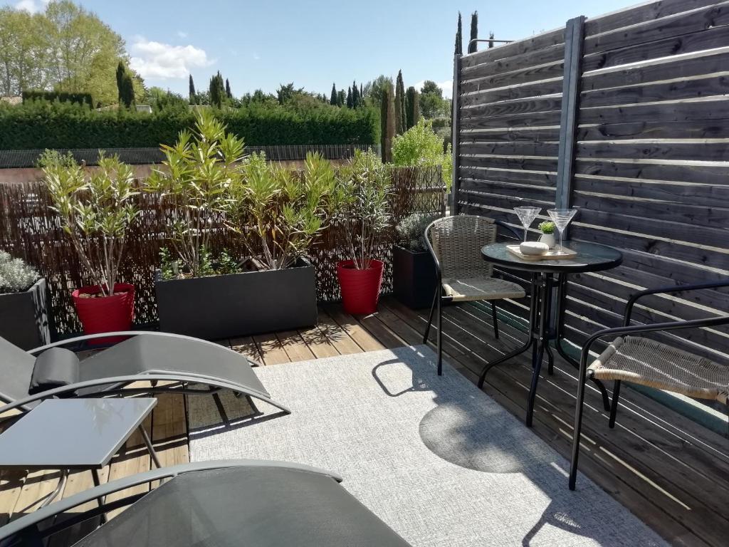 Sweet Home Studio Aix en Pce, clim,terrasse,piscine,pkg gratuit - 4