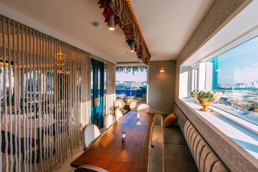 ハウンド ホテル プサン ステーション (Hound Hotel Busan Station (Korea Quality)) 共用ラウンジ/TVエリア