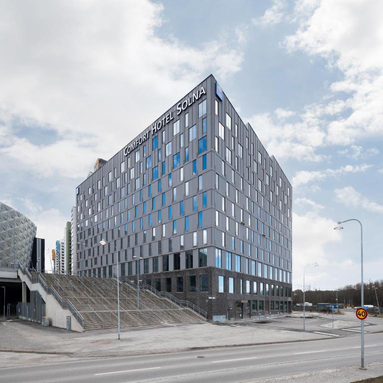 Comfort Hotel Solna Arenastaden 라운지