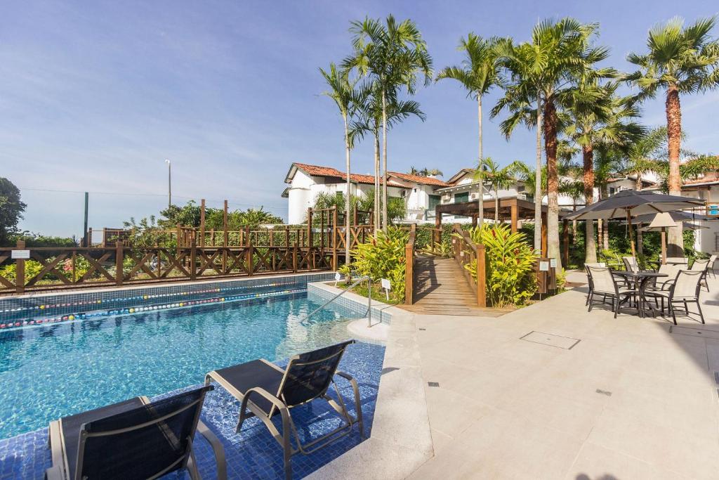 Varandas do Atlântico 02-A – Apartamento de Alto Padrão em Condomínio Pé na Areia em Bombas., Bombas