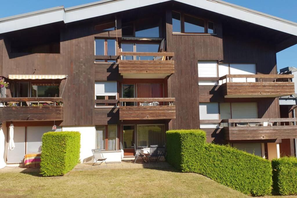 Appart en rez de jardin clos face au Mont BLANC - 1