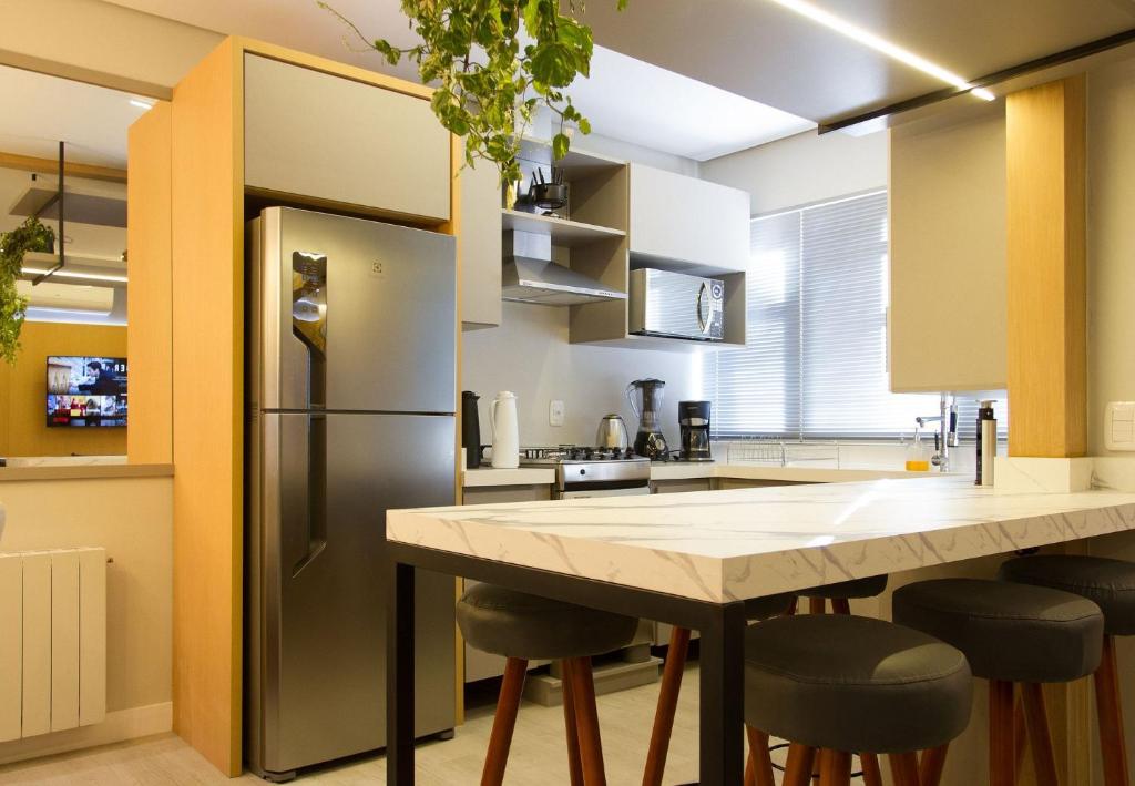 Incrivel apartamento no Centro de Gramado 전경