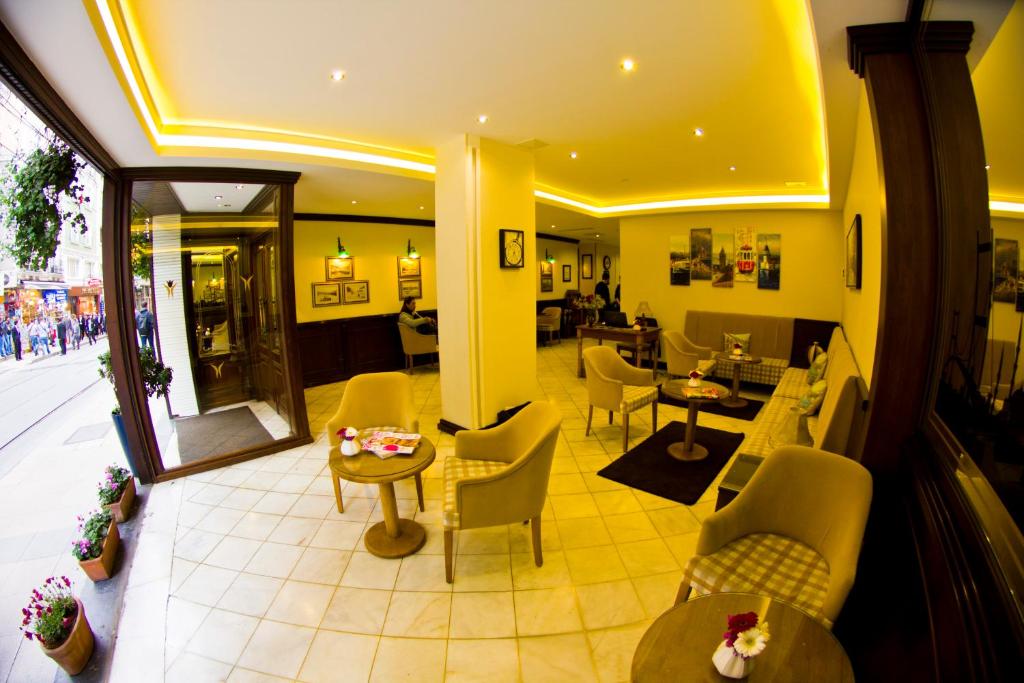 Lobby, Ilkay Hotel in İstanbul