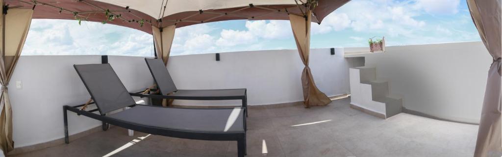 Comodo Cuarto, Jacuzzi Rooftop, AC photo