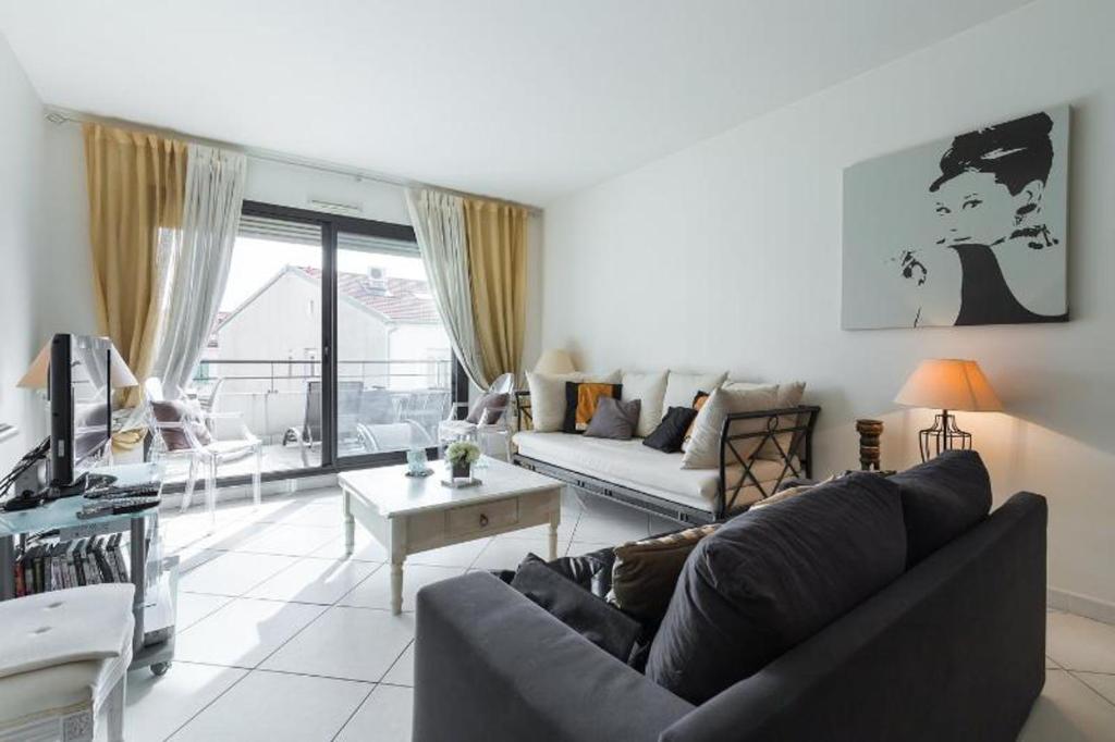 Appartement de charme a Cannes terrasse 전경