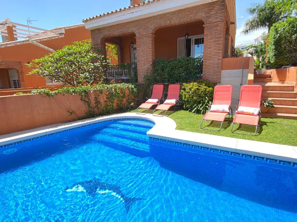 Villa with heated private pool, sea view& turkish sauna - 2
