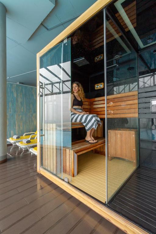 Vasca con acque termali