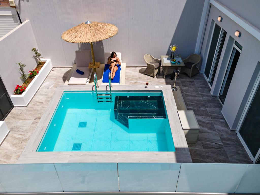 Delfina Boutique Hotel — Swimming pool in Georgioupolis