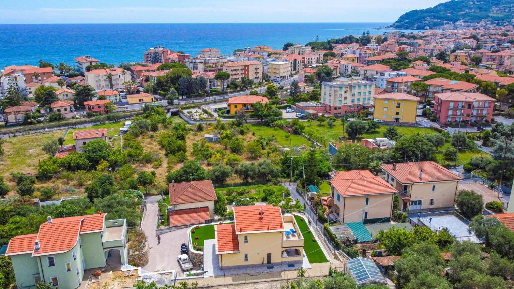 Villa Mimosa Diano Marina: exclusive use villa, garden, barbecue, 3 bedrooms and 3 bathrooms - 4