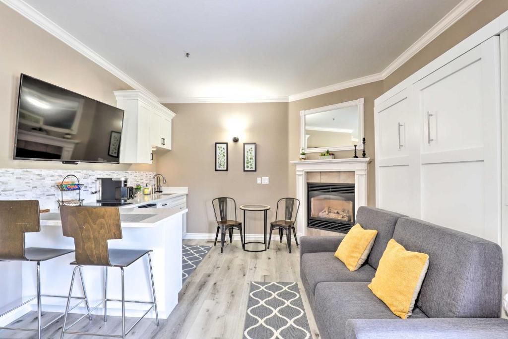 Peaceful Midway Studio with Mountain and Golf Views!, Midway