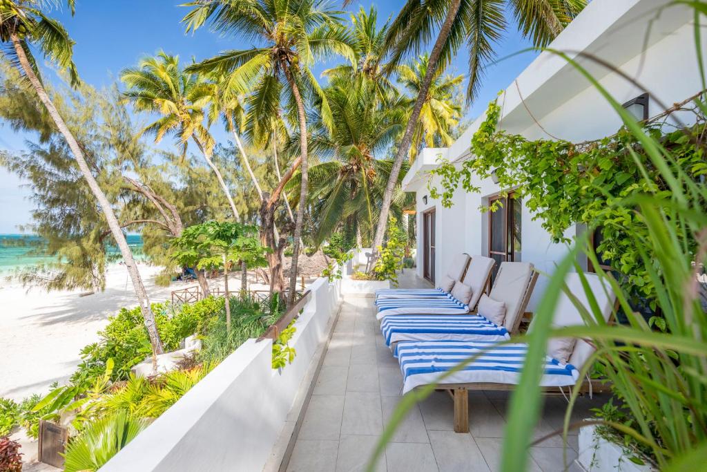 Zanbluu Beach Hotel Занзибар