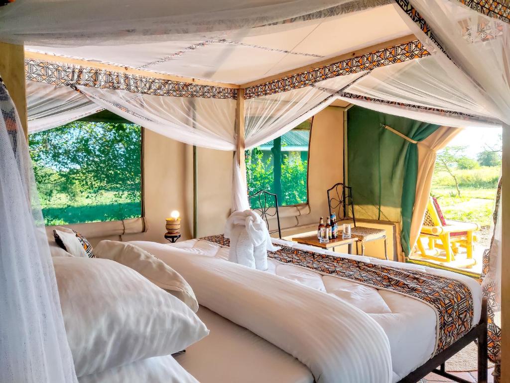 Zebra kemangore Bush Tented Lodge photo