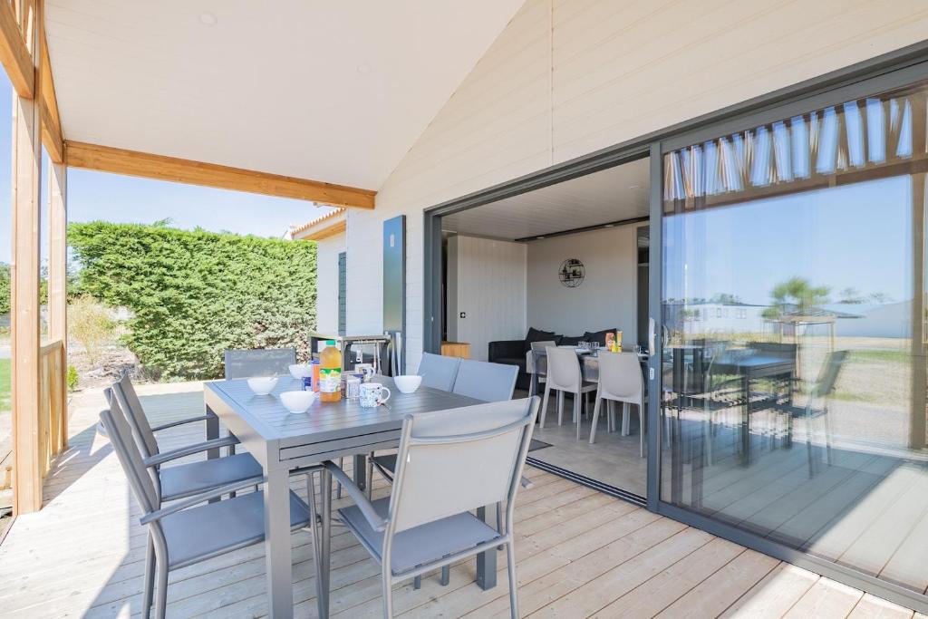 Chalet pour 6, résidence de vacances avec piscine, Brétignolles-sur-Mer