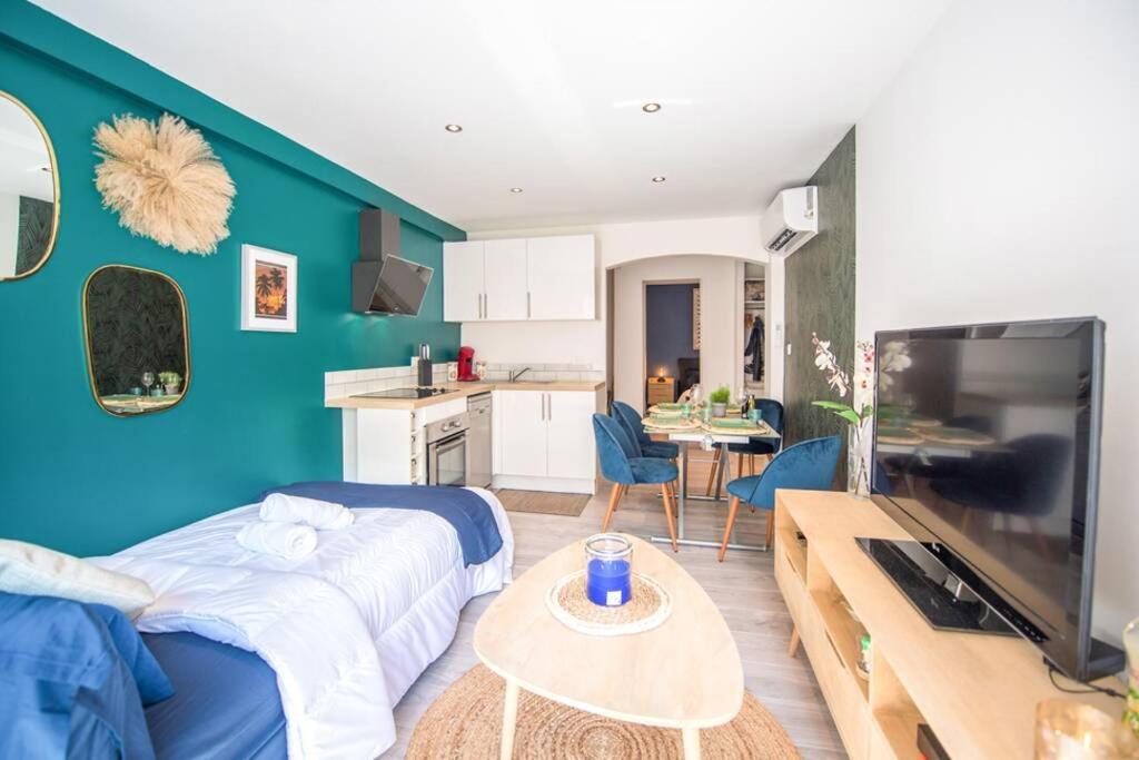 4 couchages Climatisé Direct Plage wifi parking - 4