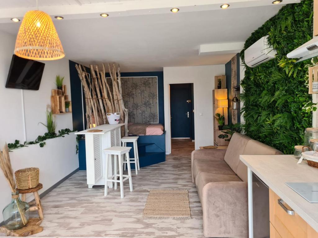 Cap D'agde Naturiste Heliopolis 2 à 4 Personnes Appartement OSMOSE - 3