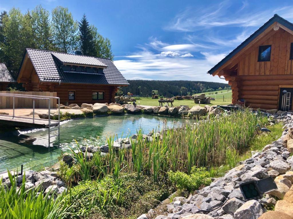 Naturstammhaus und Appartements Zum Brockenbaecker — Hotel in Oberharz am Brocken