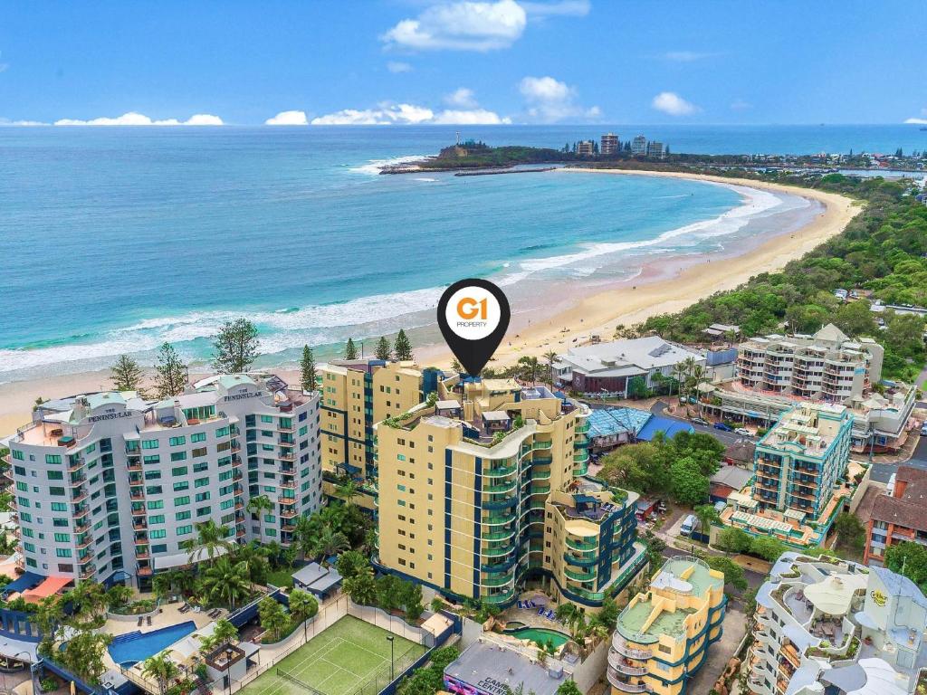 Top Floor Beachside Apartment in the Heart of Mooloolaba — Hotel in Sunshine Coast
