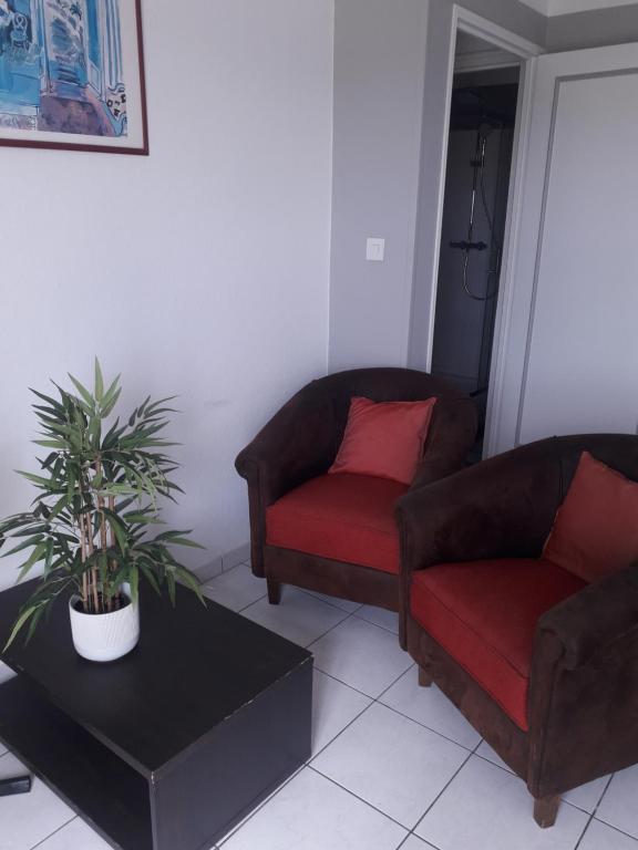 Residence d'Anjou - Grand studio avec clim, balcon et parking privatif - 3