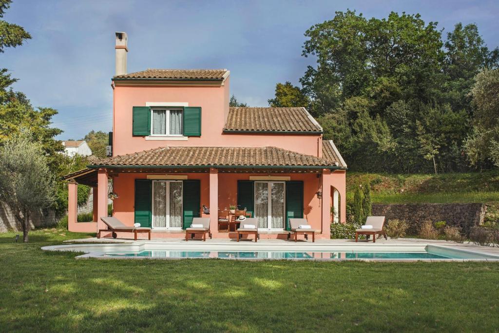 Quercus Villa Achilleion Palace Corfu 전경