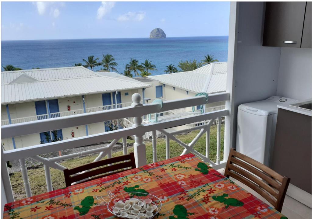 Studio Caliente vue panoramique Rocher du Diamant 전경