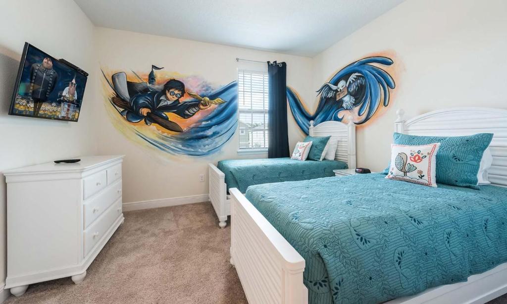 Spacious 8 Bdrm Retreat with Themed Bedrooms in Encore, Orlando