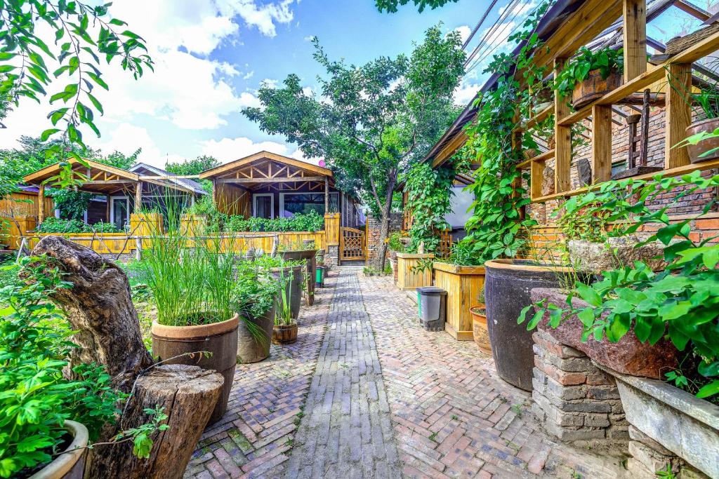 Garden, B&B under Great Wall in Beijing