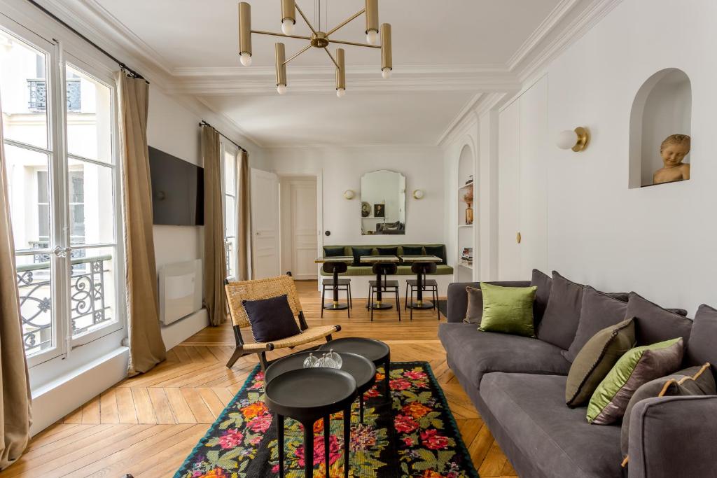 Habitat Parisien - 2BR-2BA - Marais - Centre Pompidou - 3