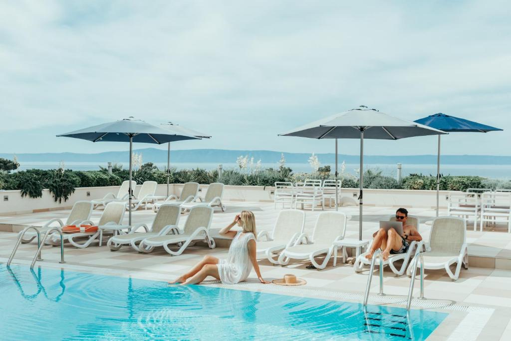 Romana Beach Resort — Swimming pool in Makarska, Split-Dalmatia