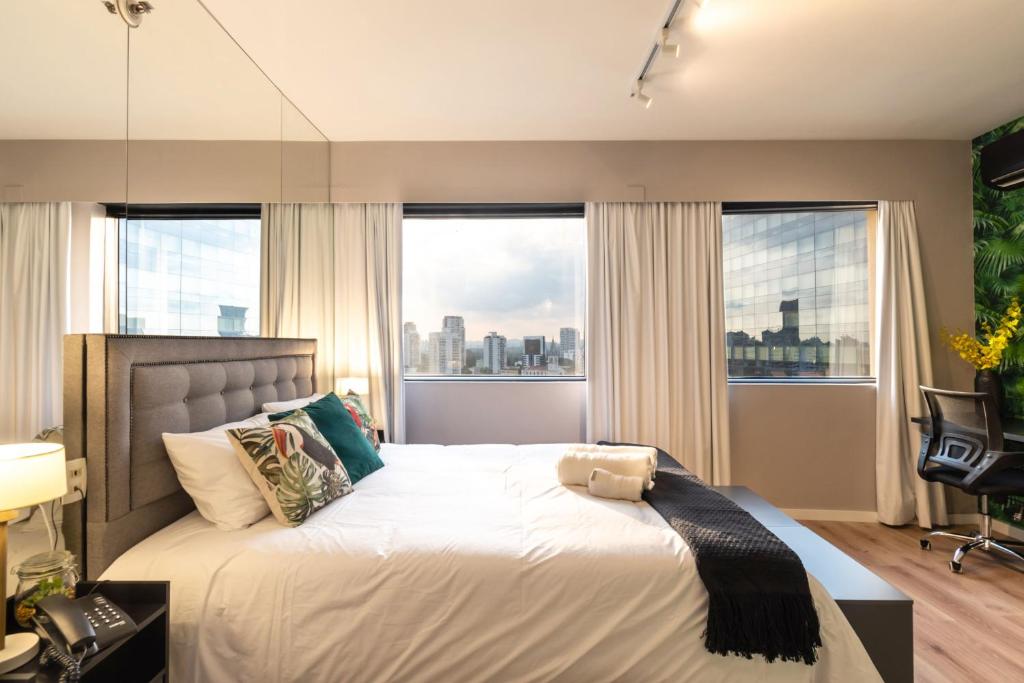 Flat Faria Lima Conforto com localização privilegiada em Pinheiros