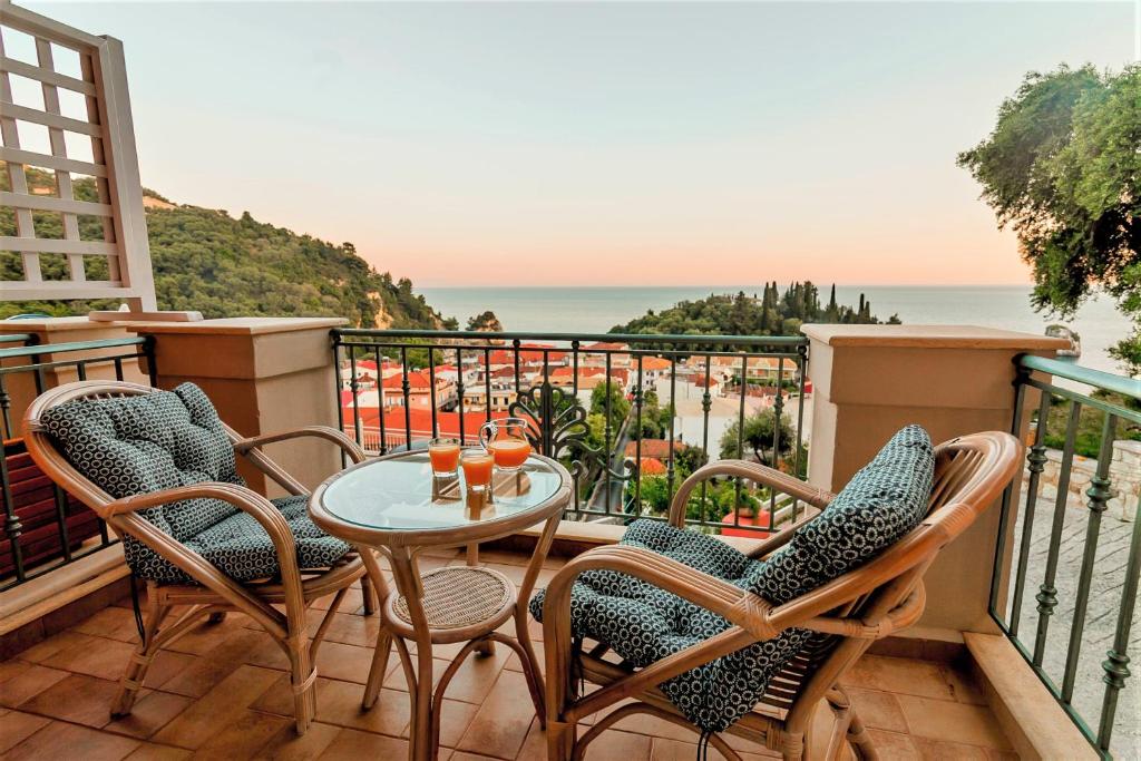 Balcony/terrace, Villa Letista in Parga