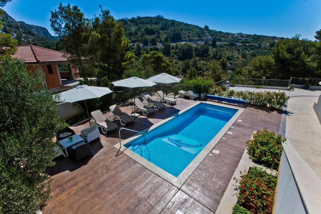 Island Hvar Seaside Villa Levanda with Beach, Pool & Seaview photo