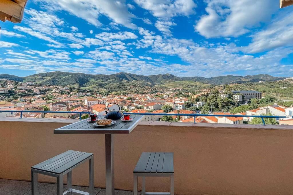 Attique à Banyuls - vue mer et montagne - 2
