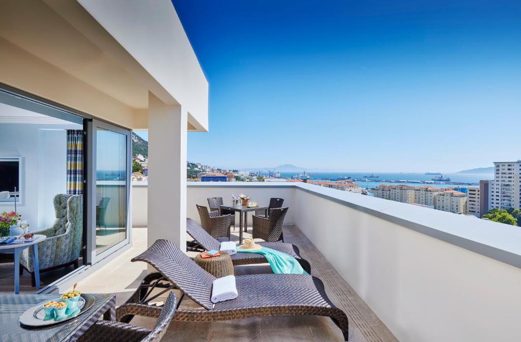 Balcony/terrace, O'Callaghan Eliott Hotel in Gibraltar
