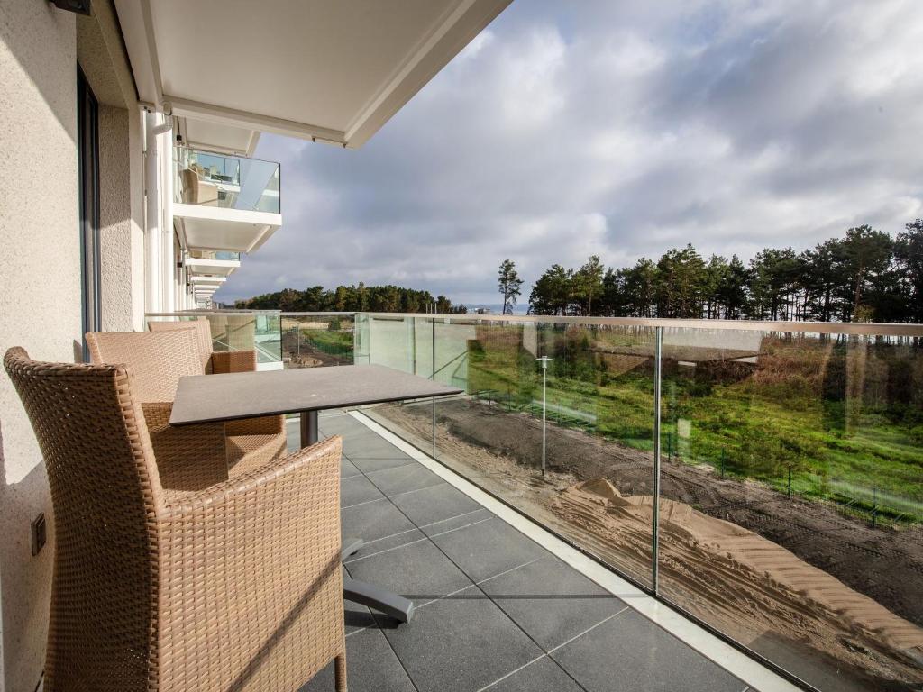 Dünenresidenz Prora - Ferienwohnung mit Meerblick, 1 Schlafzimmer und Balkon NP-213, Binz