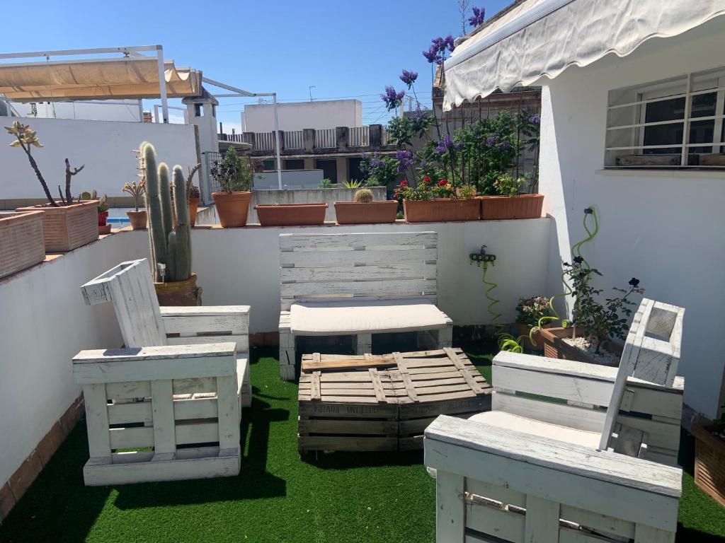 LR2 Private Terrace & Parking Right in the city Center, Sevilla