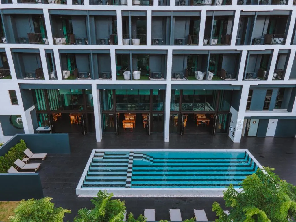 Blu Monkey Hub and Hotel Chanthaburi, hotel in Chanthaburi
