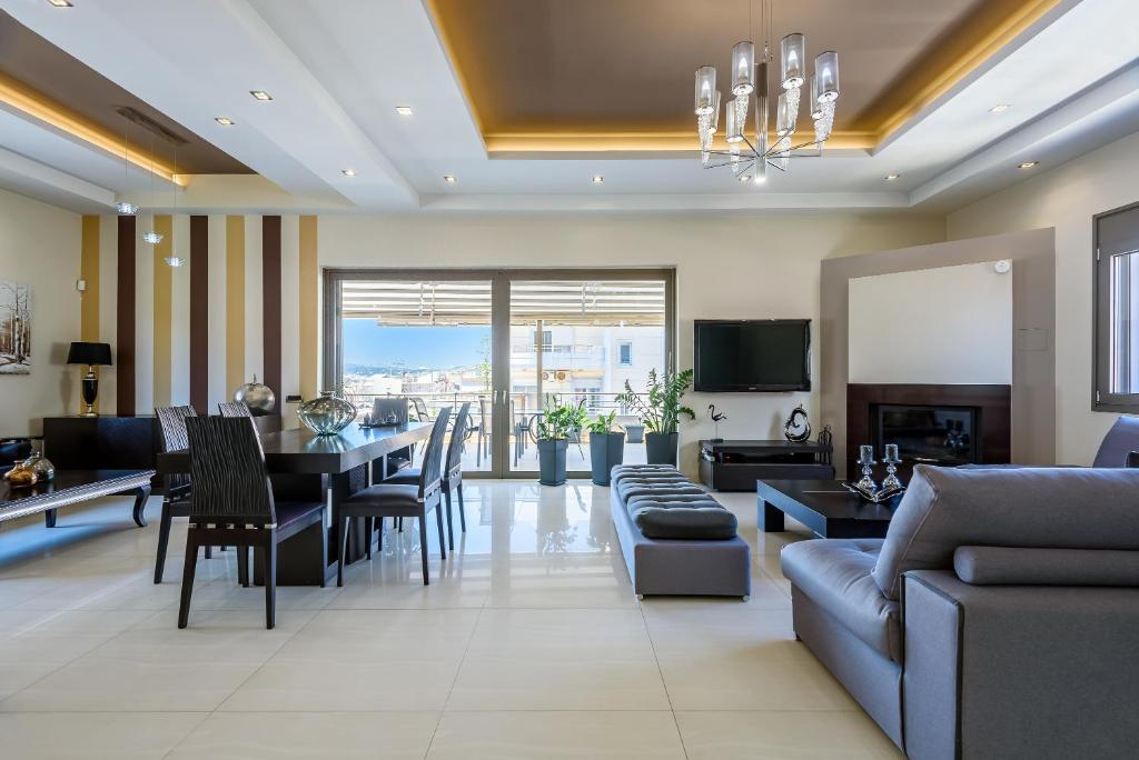 Evgenias Luxury Apartment with Rooftop Pool 전경